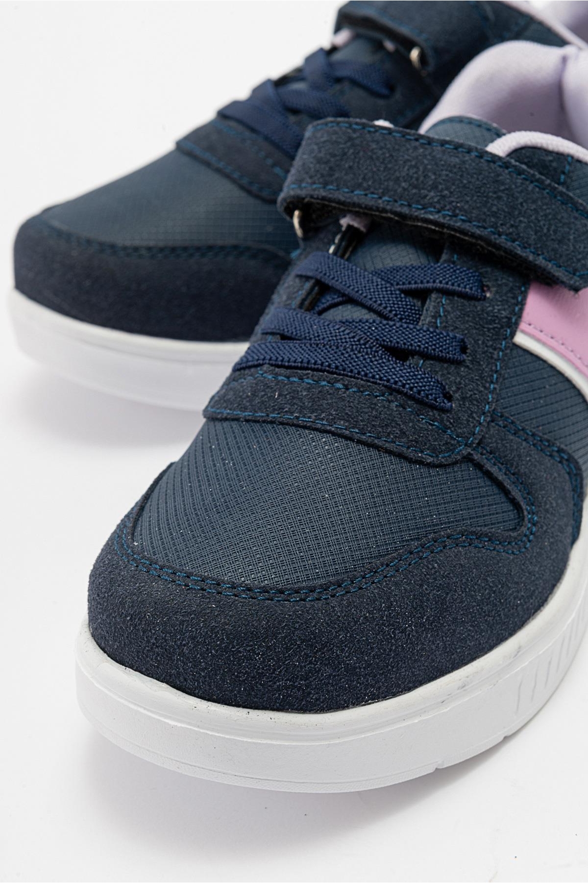 Çocuk Cırtlı Spor Ayakkabı LACİ BEYAZ - Görsel 4