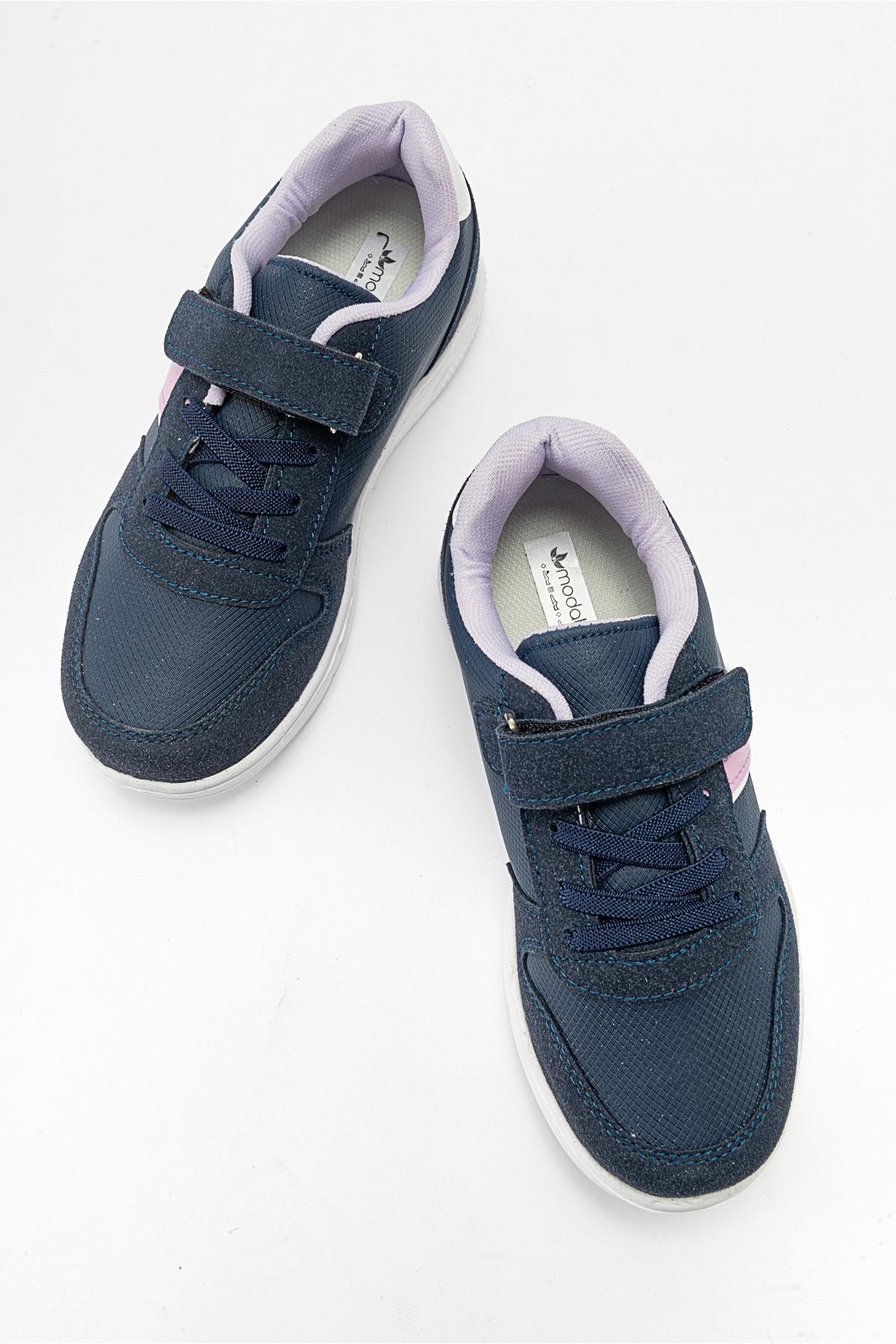 Çocuk Cırtlı Spor Ayakkabı LACİ BEYAZ - Görsel 6