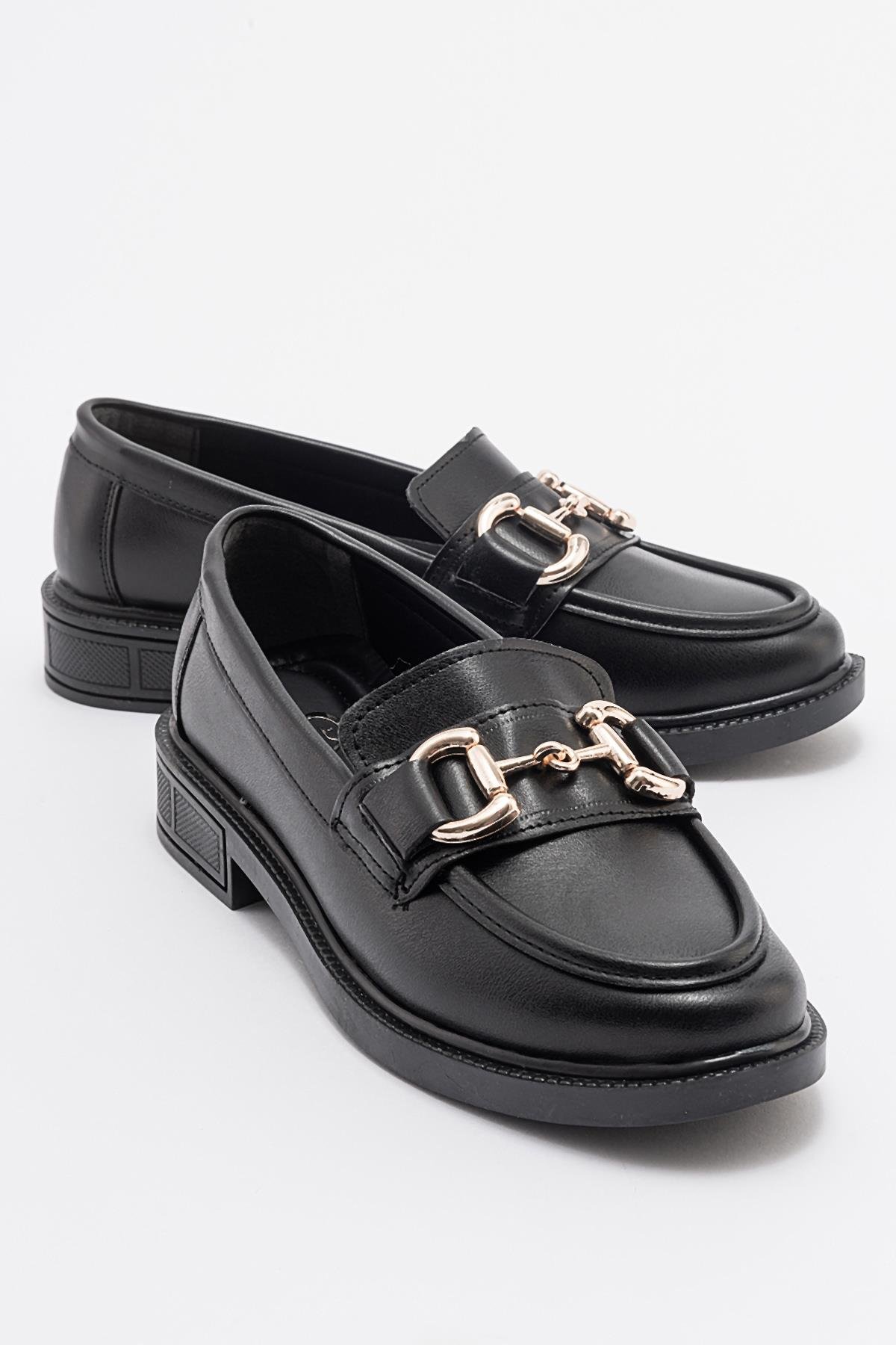 Kadın Günlük Ayakkabı SİYAH CİLT - Görsel 2