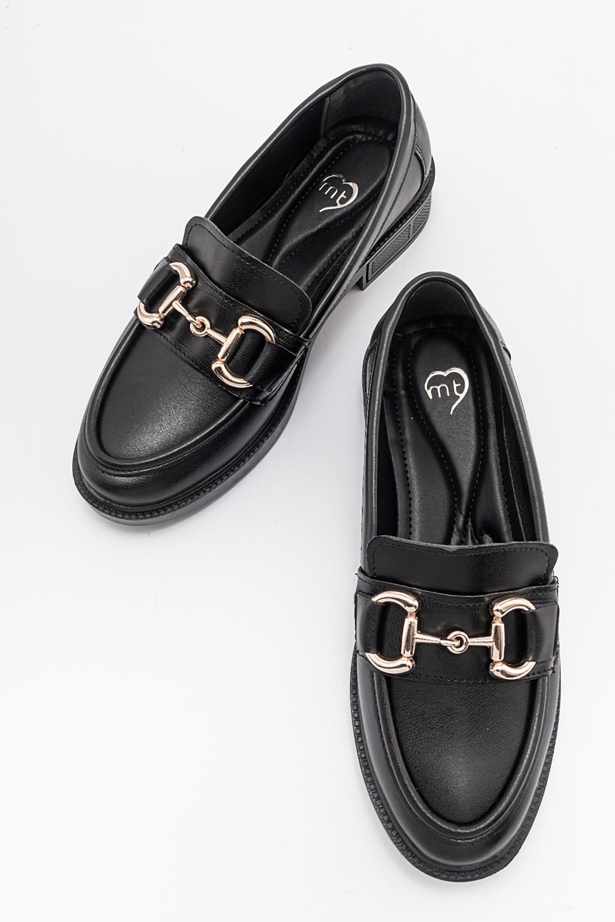 Kadın Günlük Ayakkabı SİYAH CİLT - Görsel 6