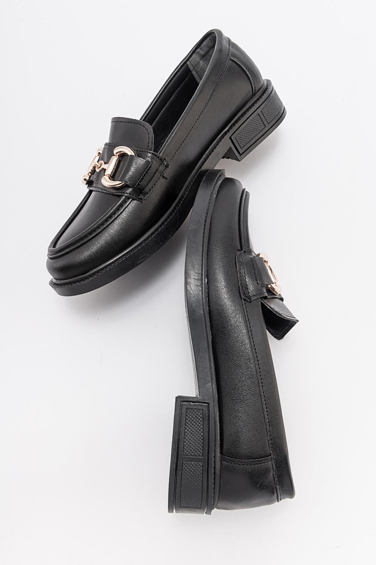 Kadın Günlük Ayakkabı SİYAH CİLT - Görsel 7