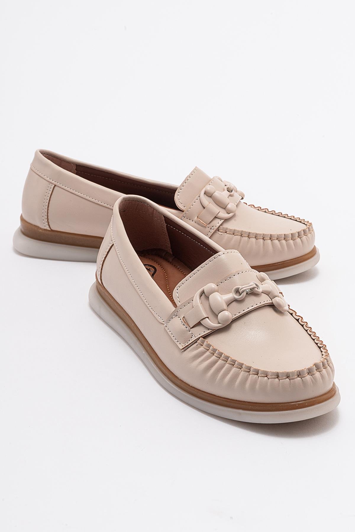 Kaydırmaz Kadın Ayakkabı TEN CİLT - Görsel 2