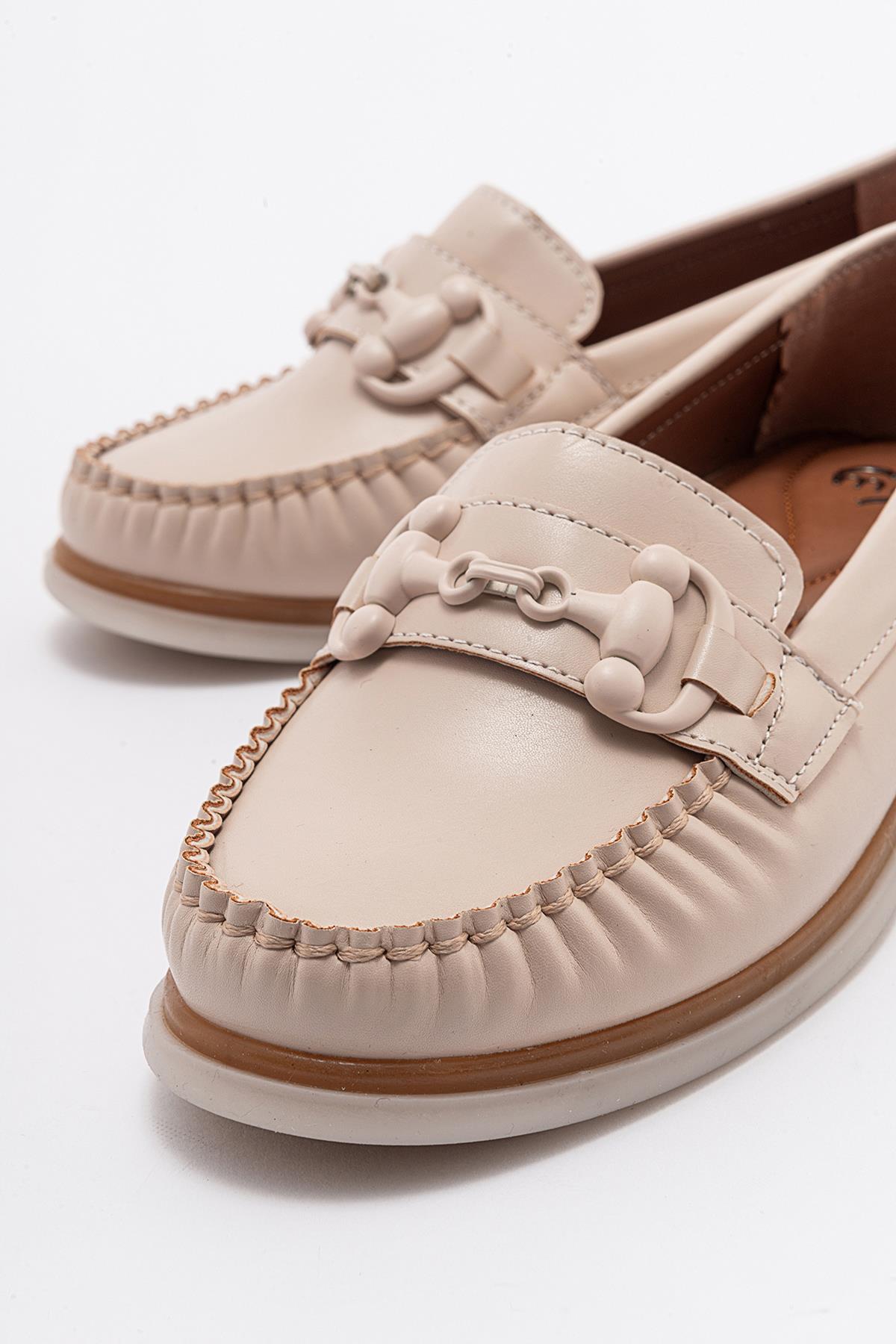 Kaydırmaz Kadın Ayakkabı TEN CİLT - Görsel 4