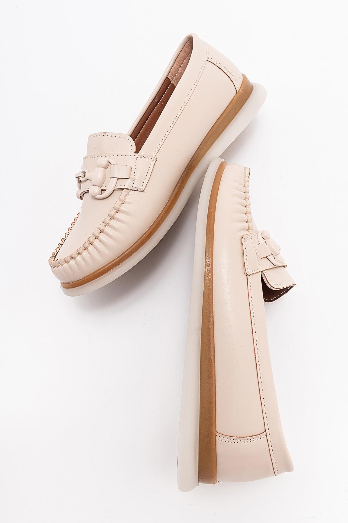 Kaydırmaz Kadın Ayakkabı TEN CİLT - Görsel 7