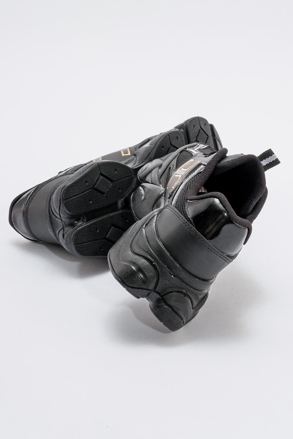 Kadın Anorak Spor Ayakkabı SİYAH ALTIN - Görsel 5