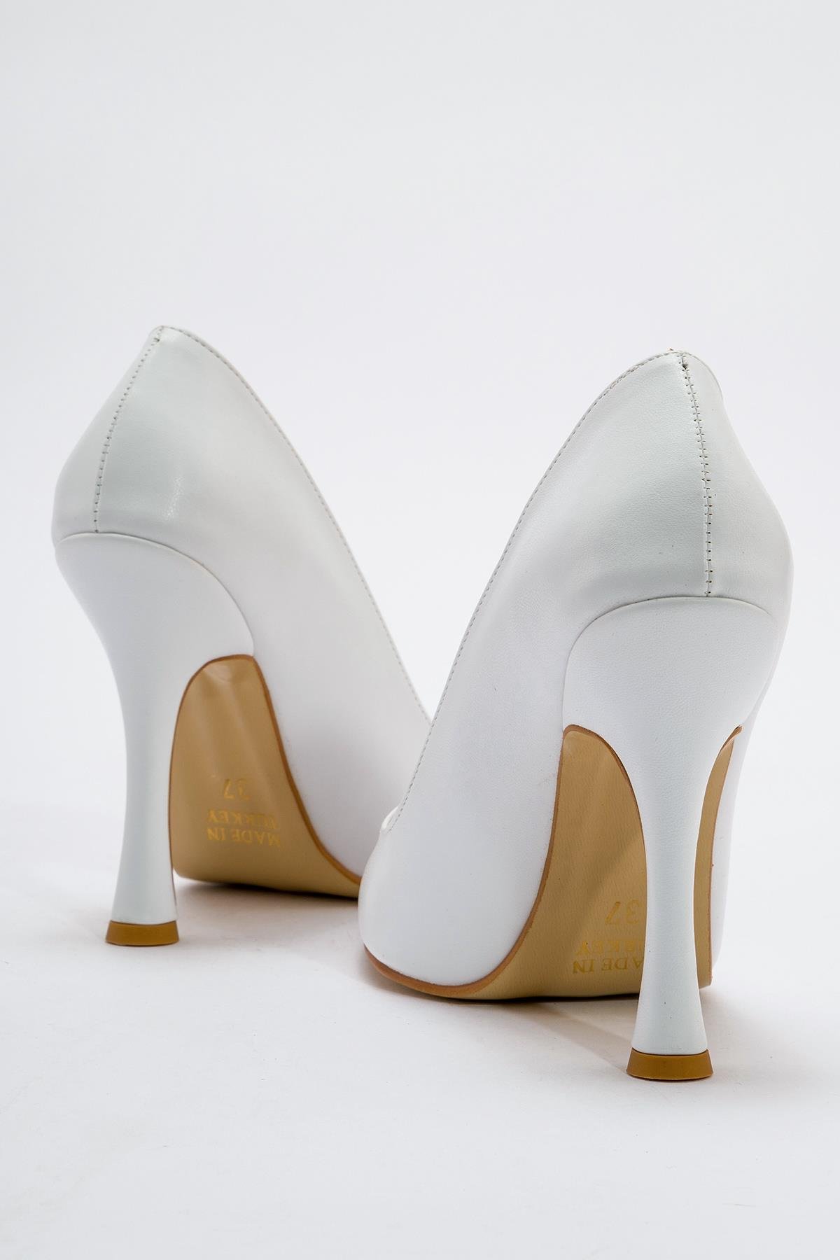 Kadın Stiletto BEYAZ CİLT - Görsel 5