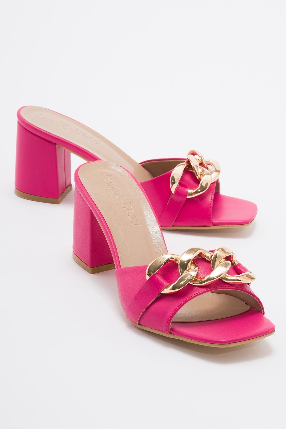 Kadın Sivri Burunlu Stiletto FUJE CİLT - Görsel 2