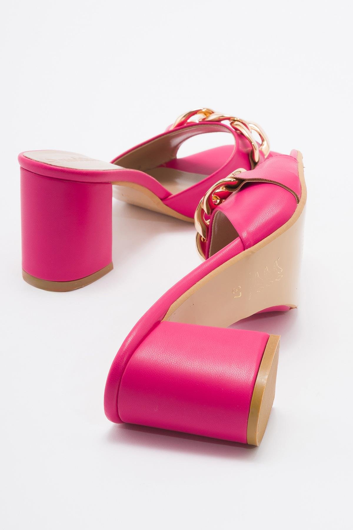 Kadın Sivri Burunlu Stiletto FUJE CİLT - Görsel 5