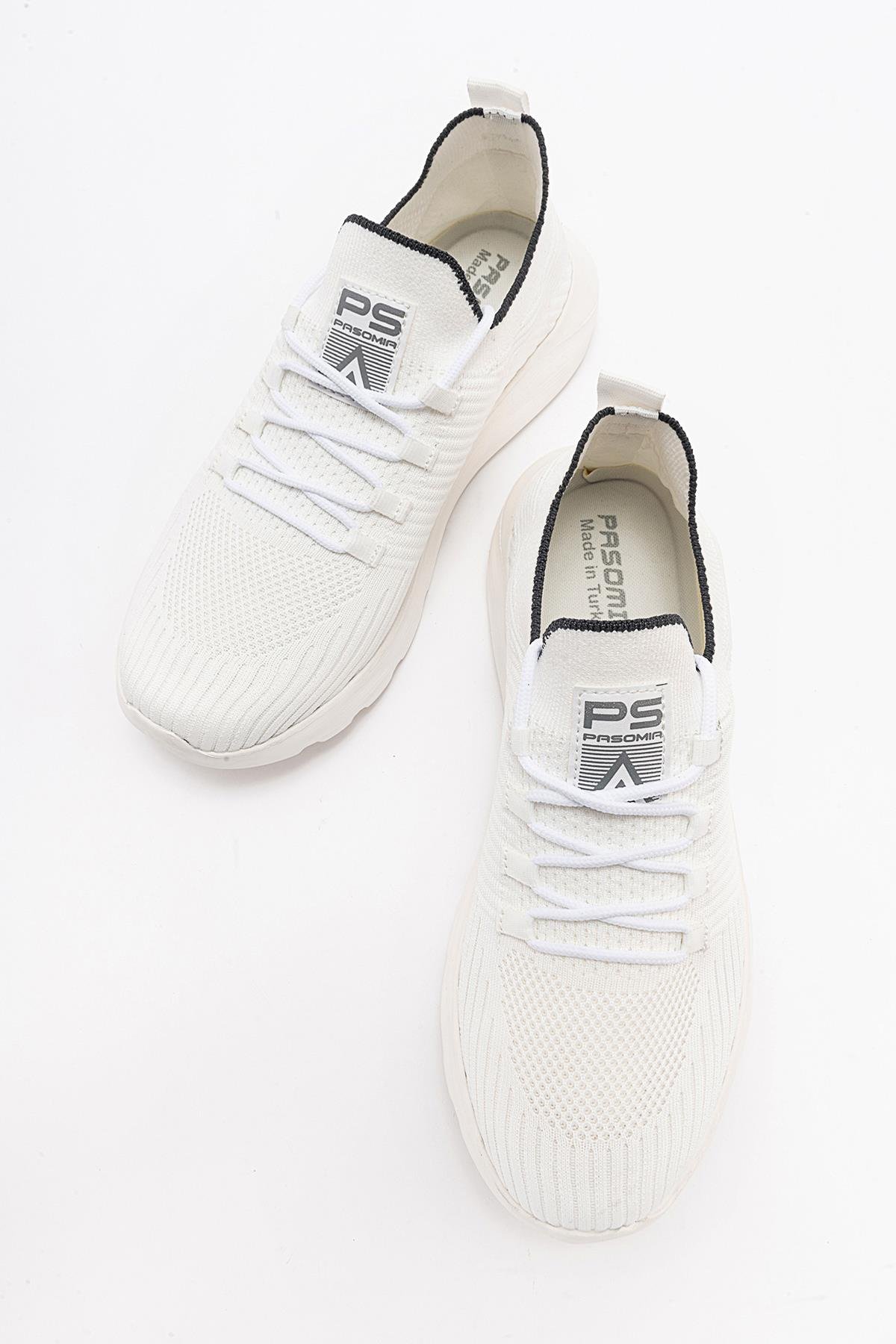 Anorak Bağcıklı Kadın Spor Ayakkabı BEYAZ BEYAZ - Görsel 6