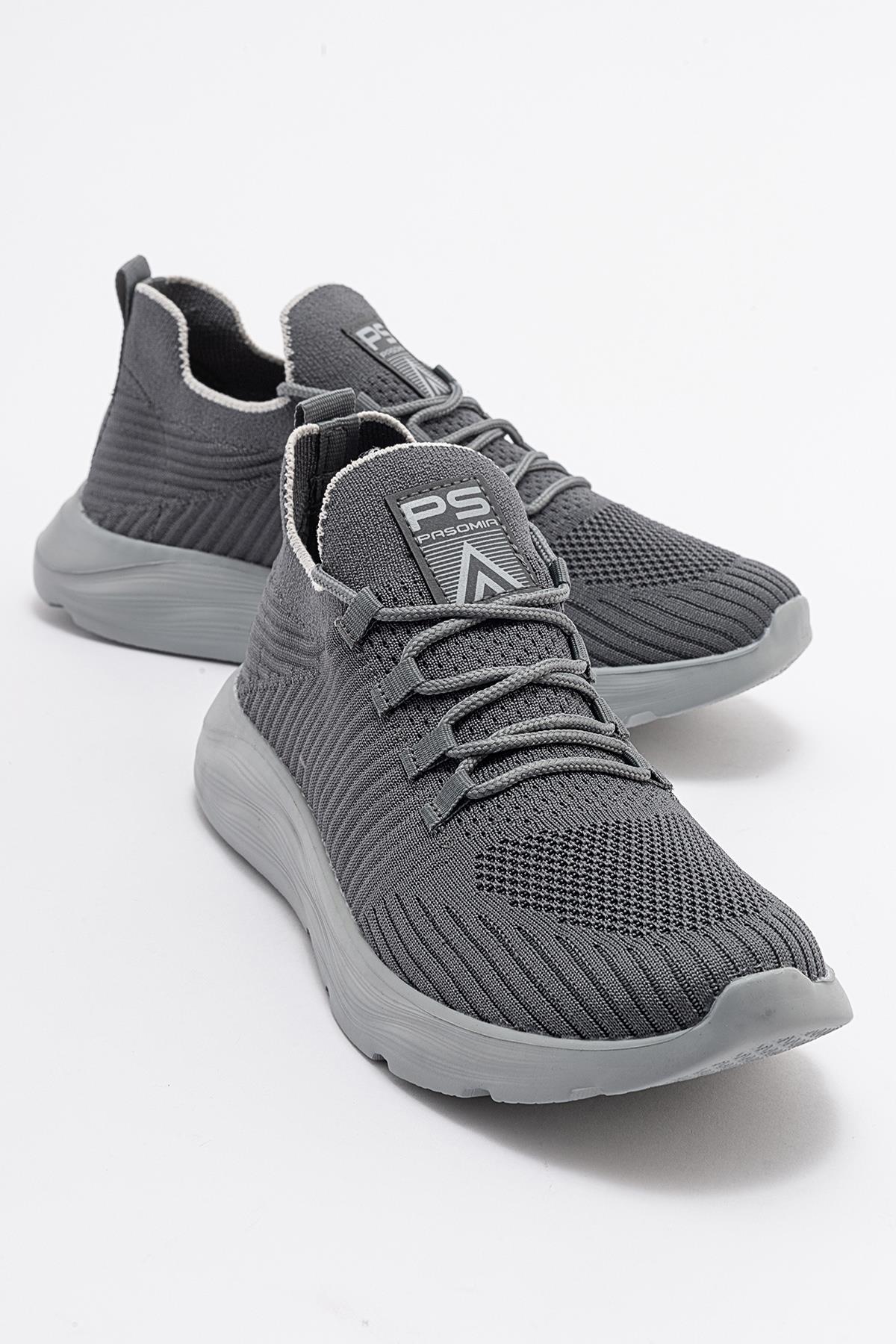 Anorak Bağcıklı Kadın Spor Ayakkabı FÜME FÜME - Görsel 2