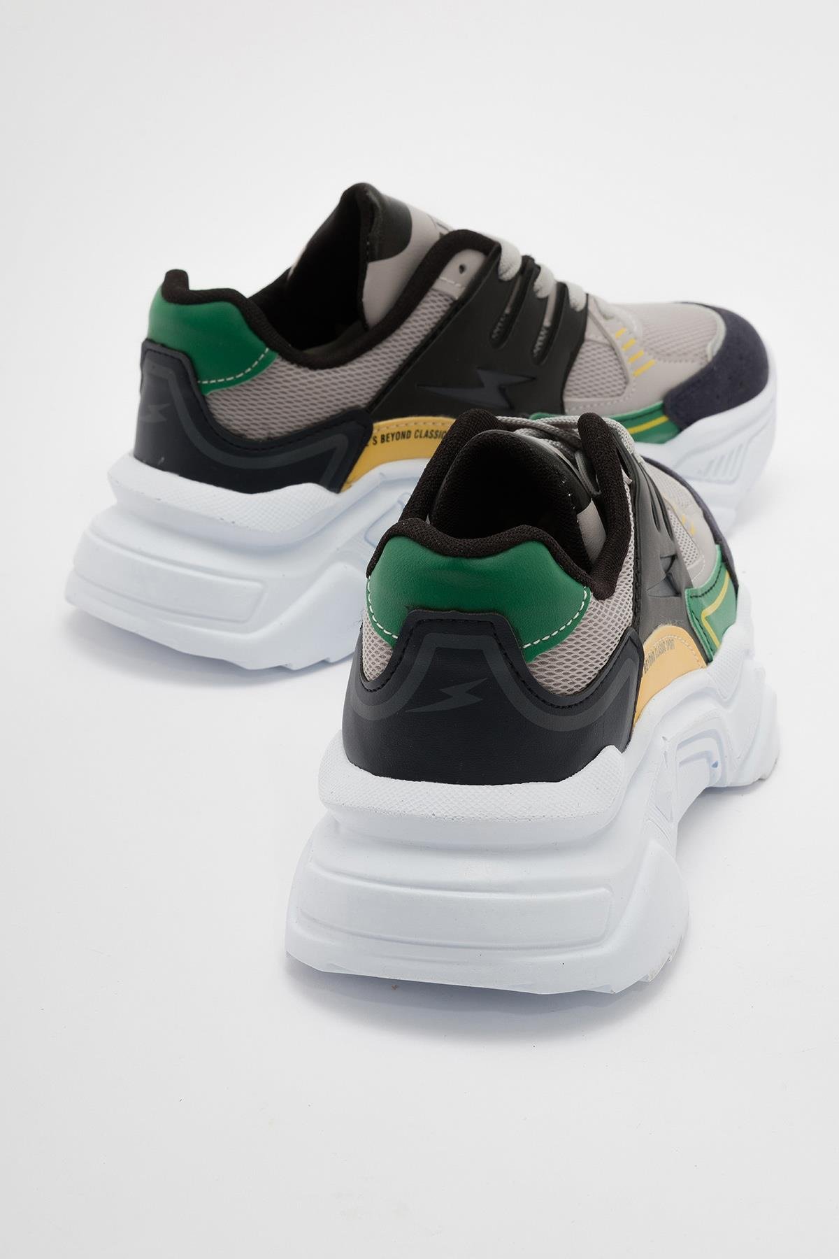 Kadın Anorak Spor Ayakkabı LACİ FÜME SARI - Görsel 5