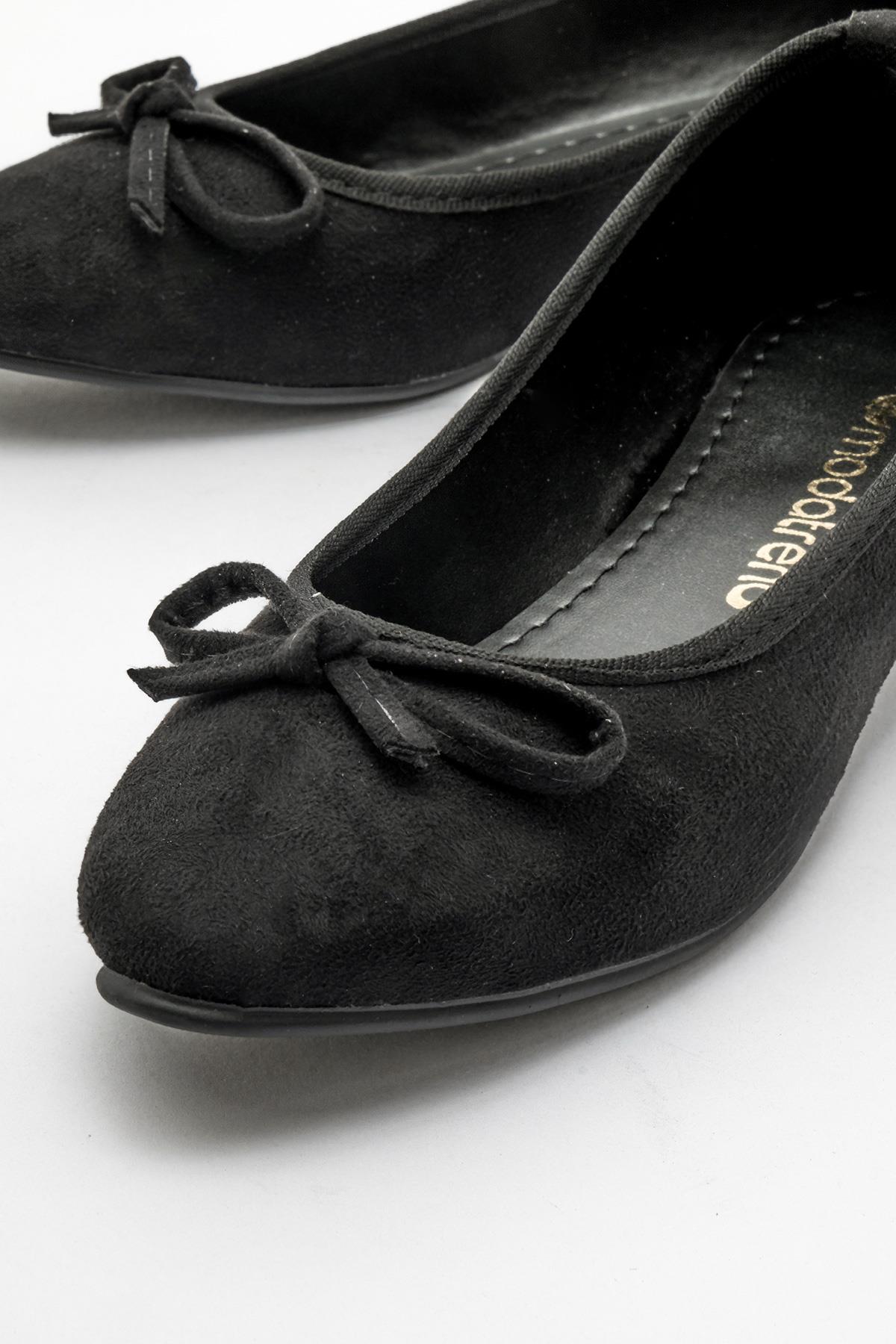 Kadın Günlük Ayakkabı SİYAH SÜET - Görsel 4