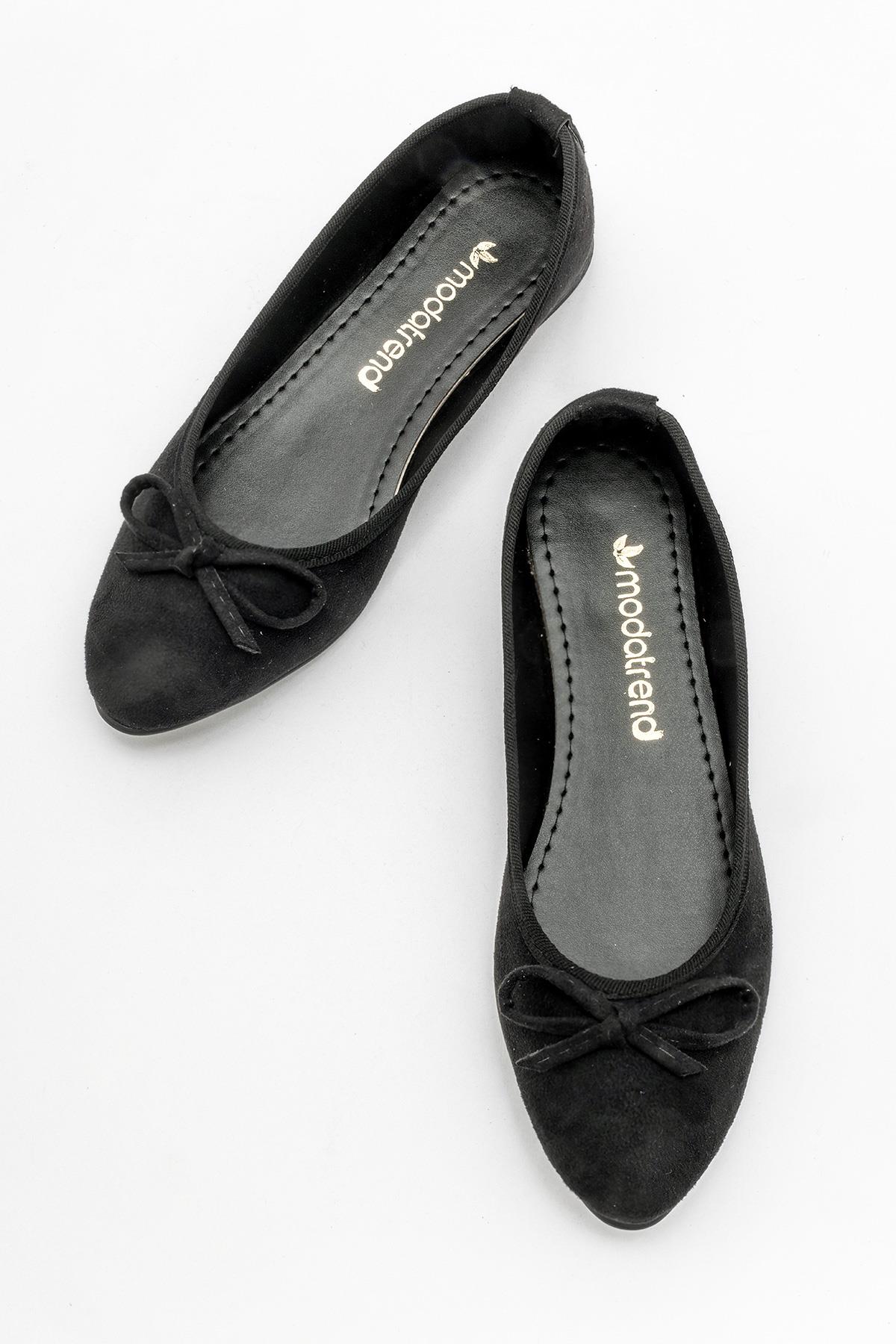 Kadın Günlük Ayakkabı SİYAH SÜET - Görsel 6