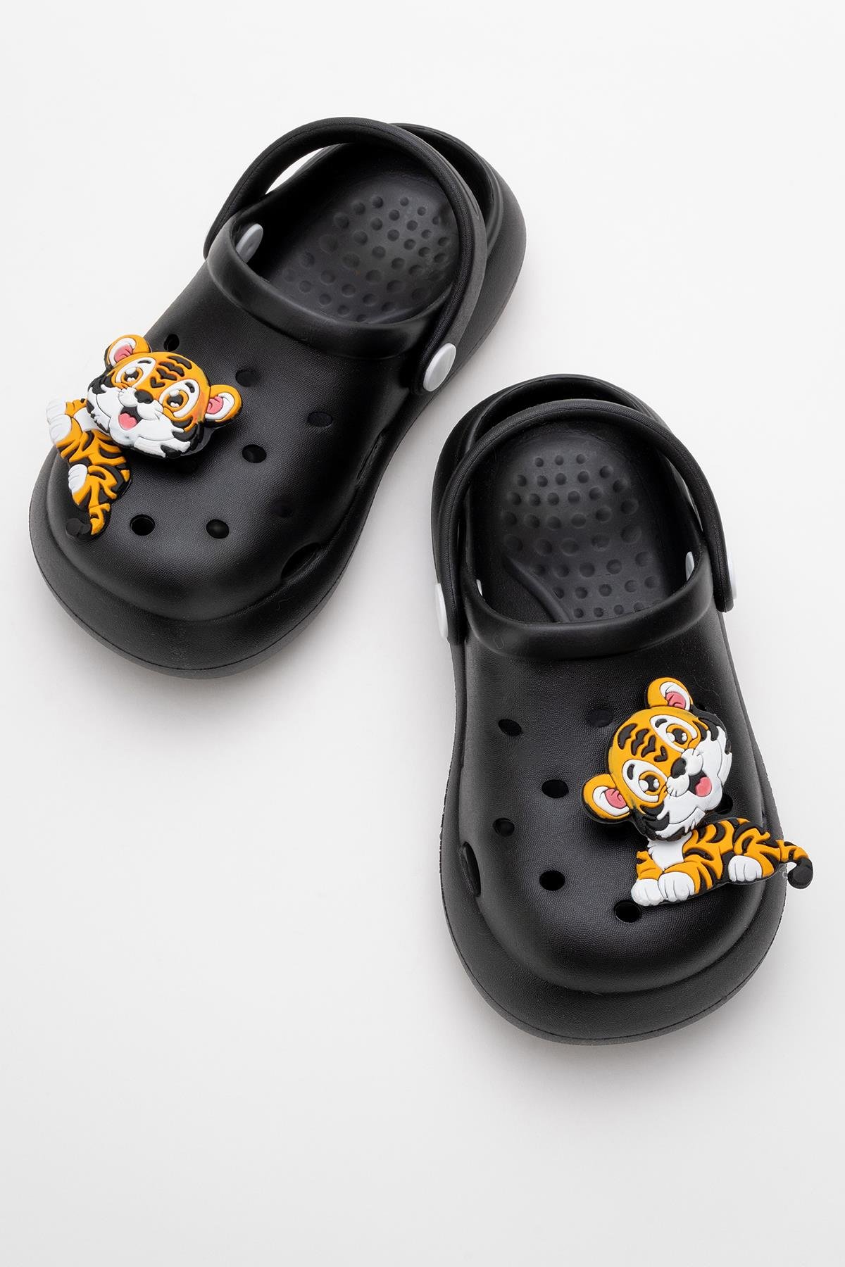 Çocuk Aksesuarlı Sabo Terlik 26-30 SİYAH - Görsel 6