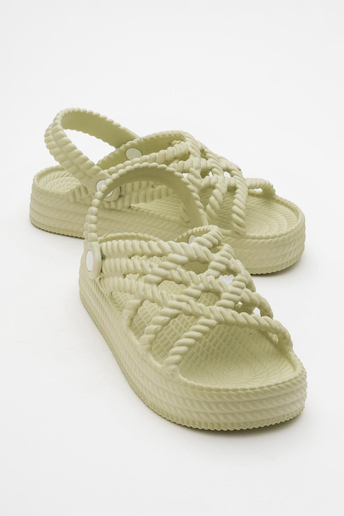 Kadın Sandalet AÇIK YEŞİL - Görsel 2