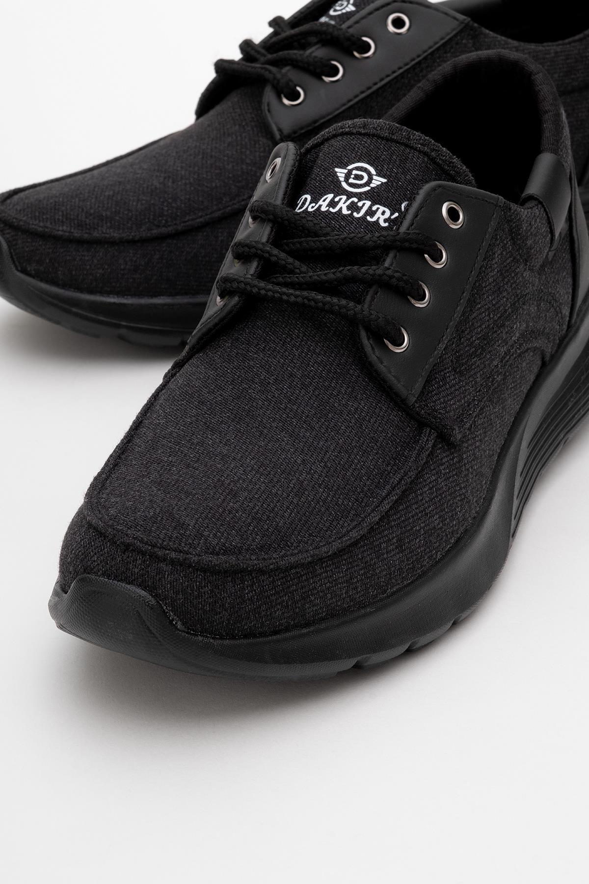 Erkek Kot Ayakkabı SİYAH SİYAH - Görsel 4