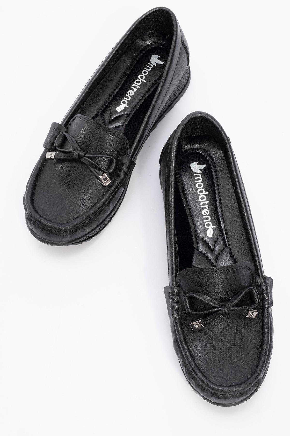 Kaydırmaz Günlük Ayakkabı SİYAH CİLT - Görsel 6