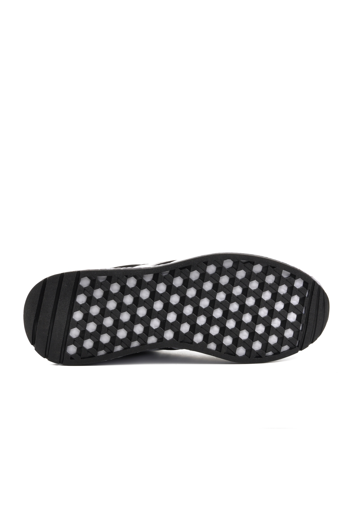 Siyah Beyaz Erkek Spor Yürüyüş Ayakkabısı - Görsel 6