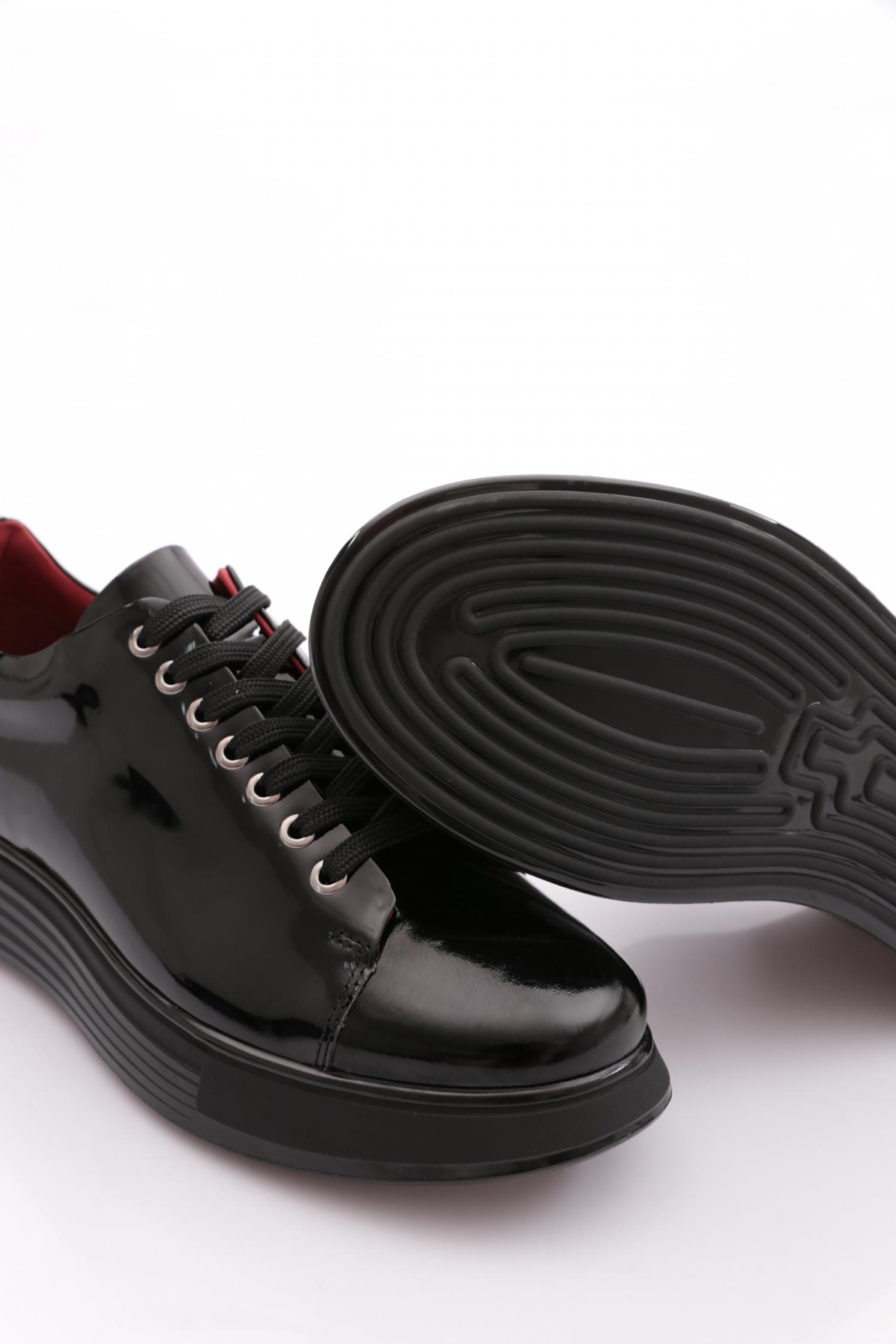 15275-Ss Erkek Bağcıklı Casual Sneakers Ayakkabı - Görsel 5