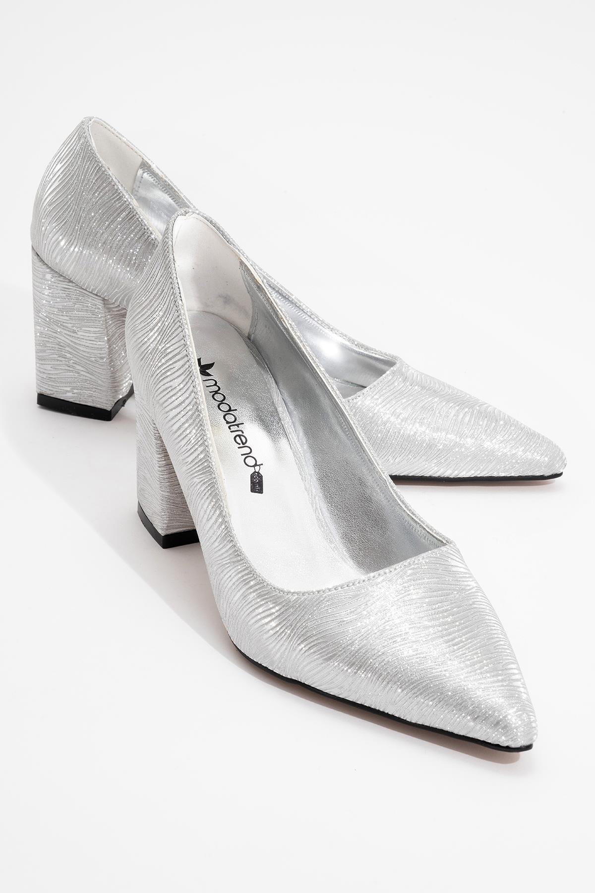 Kadın Günlük Ayakkabı GÜMÜŞ DALGALI - Görsel 2