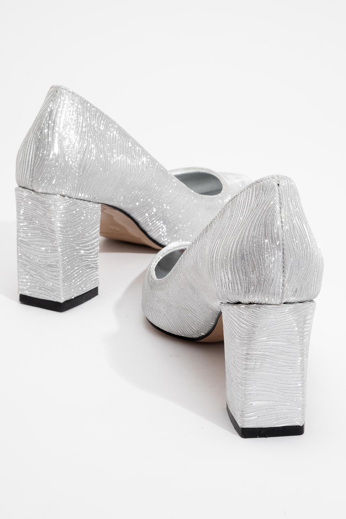 Kadın Günlük Ayakkabı GÜMÜŞ DALGALI - Görsel 5