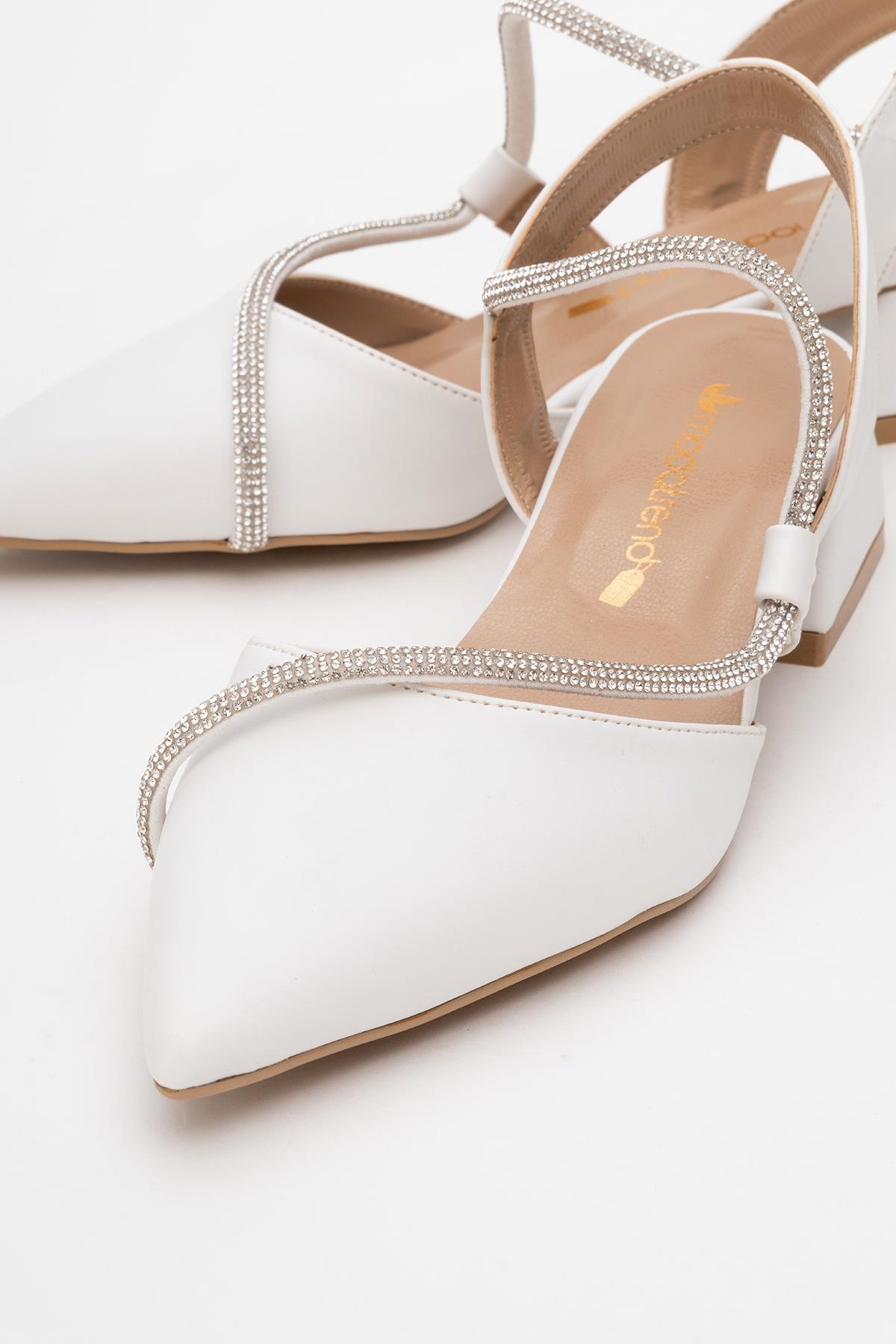 Kadın Günlük Ayakkabı BEYAZ CİLT - Görsel 4