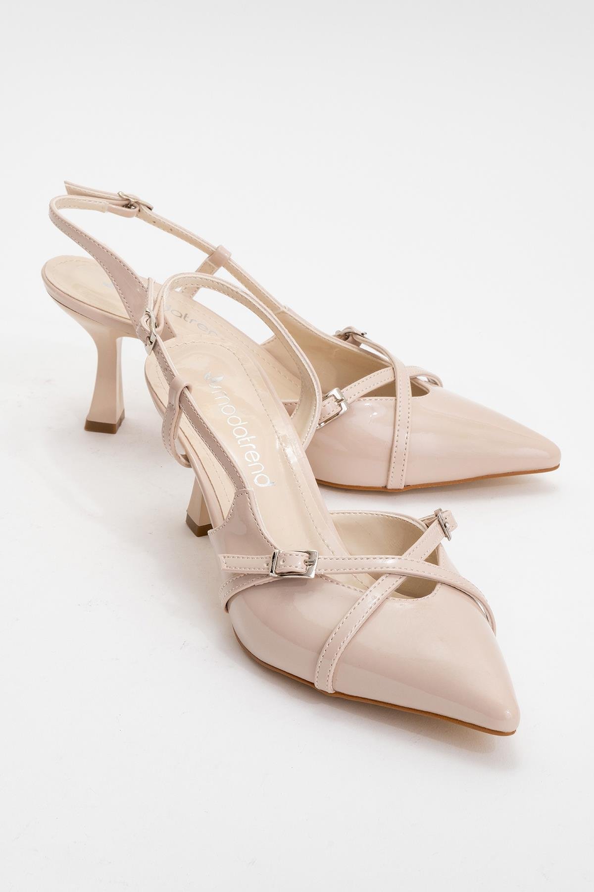 Kadın Sivri Burunlu Topuklu Ayakkabı TEN RUGAN - Görsel 2