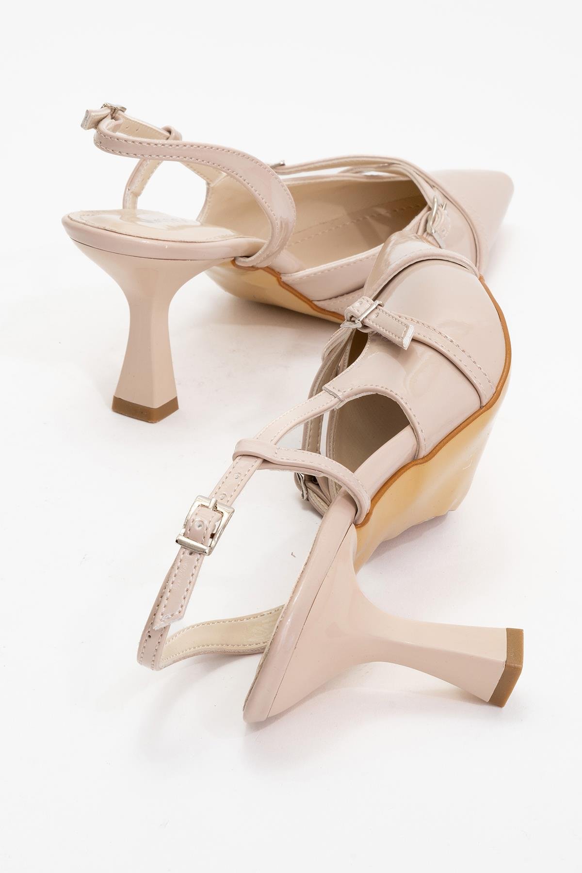 Kadın Sivri Burunlu Topuklu Ayakkabı TEN RUGAN - Görsel 5