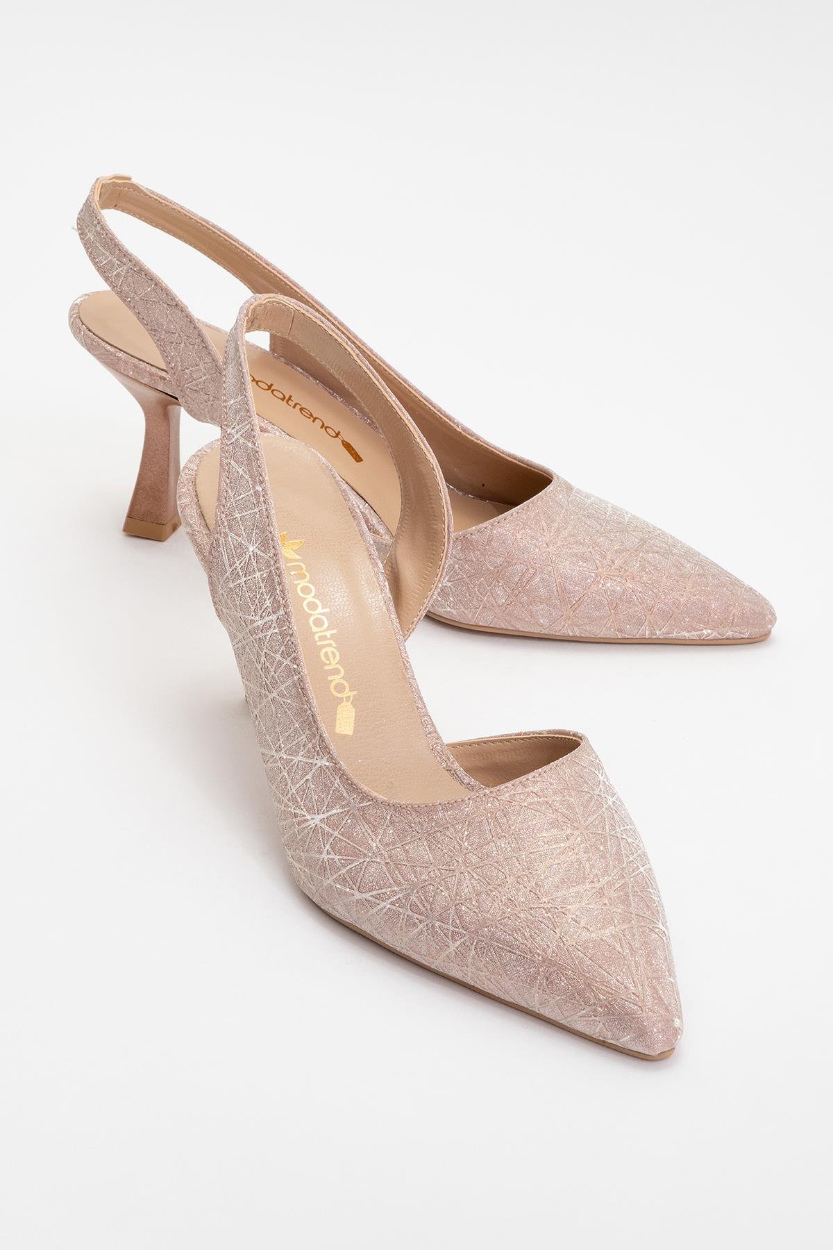 Kadın Topuklu Ayakkabı BAKIR ÜÇGEN - Görsel 2