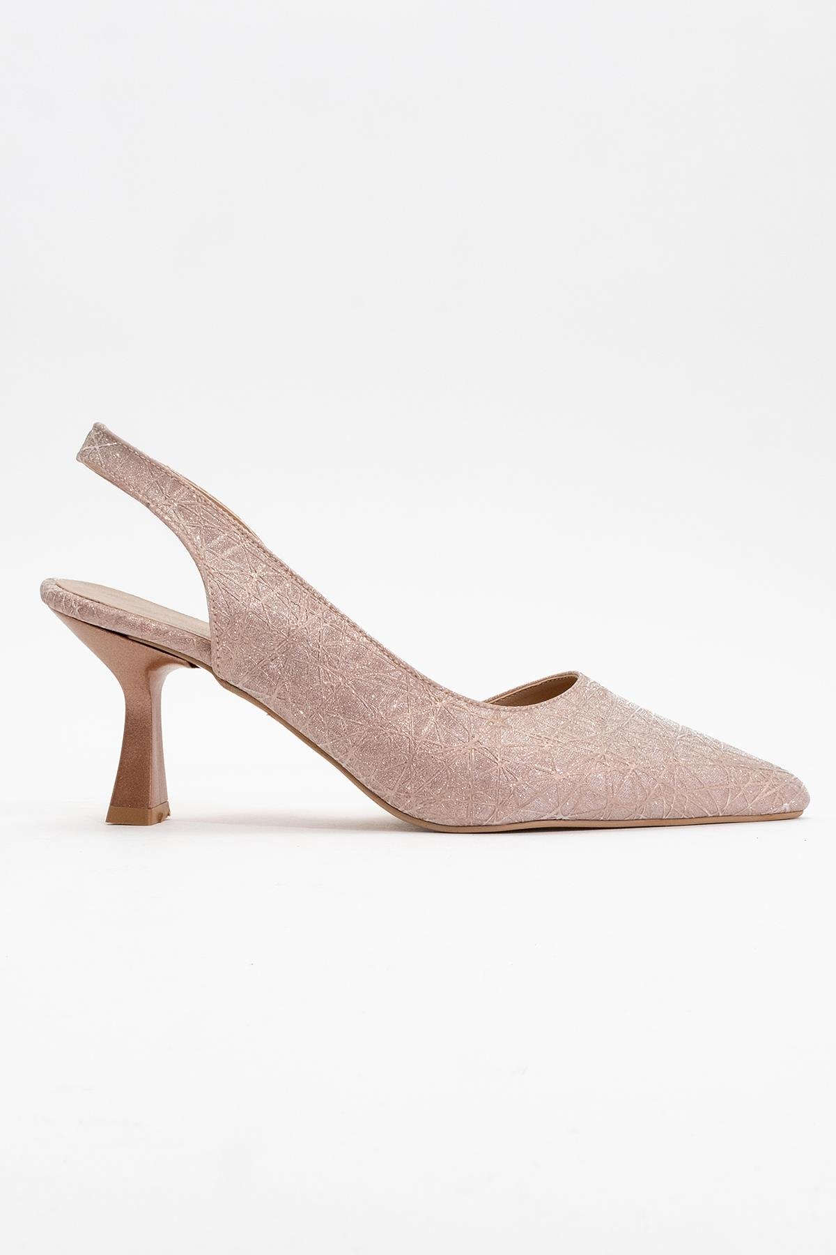 Kadın Topuklu Ayakkabı BAKIR ÜÇGEN - Görsel 3