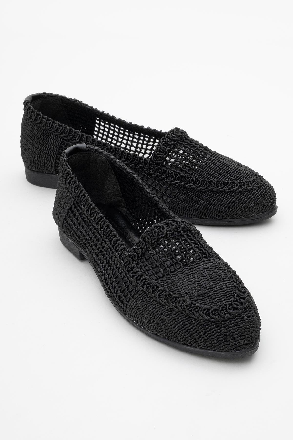 Kadın Fileli Babet SİYAH - Görsel 2