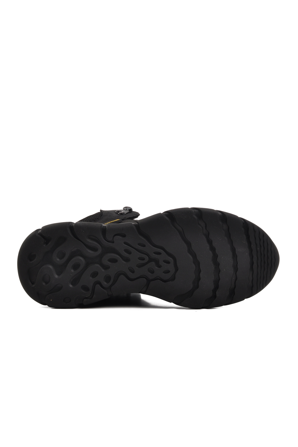 Siyah Nubuk Hakiki Deri Sneaker Erkek Bot - Görsel 6