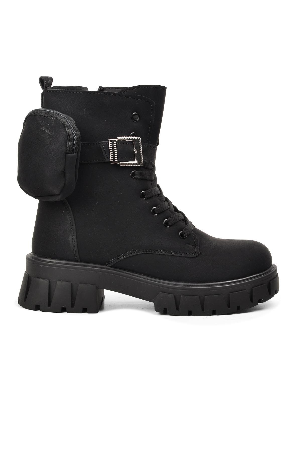 Siyah Zümrüt Kadın Bot - Görsel 2