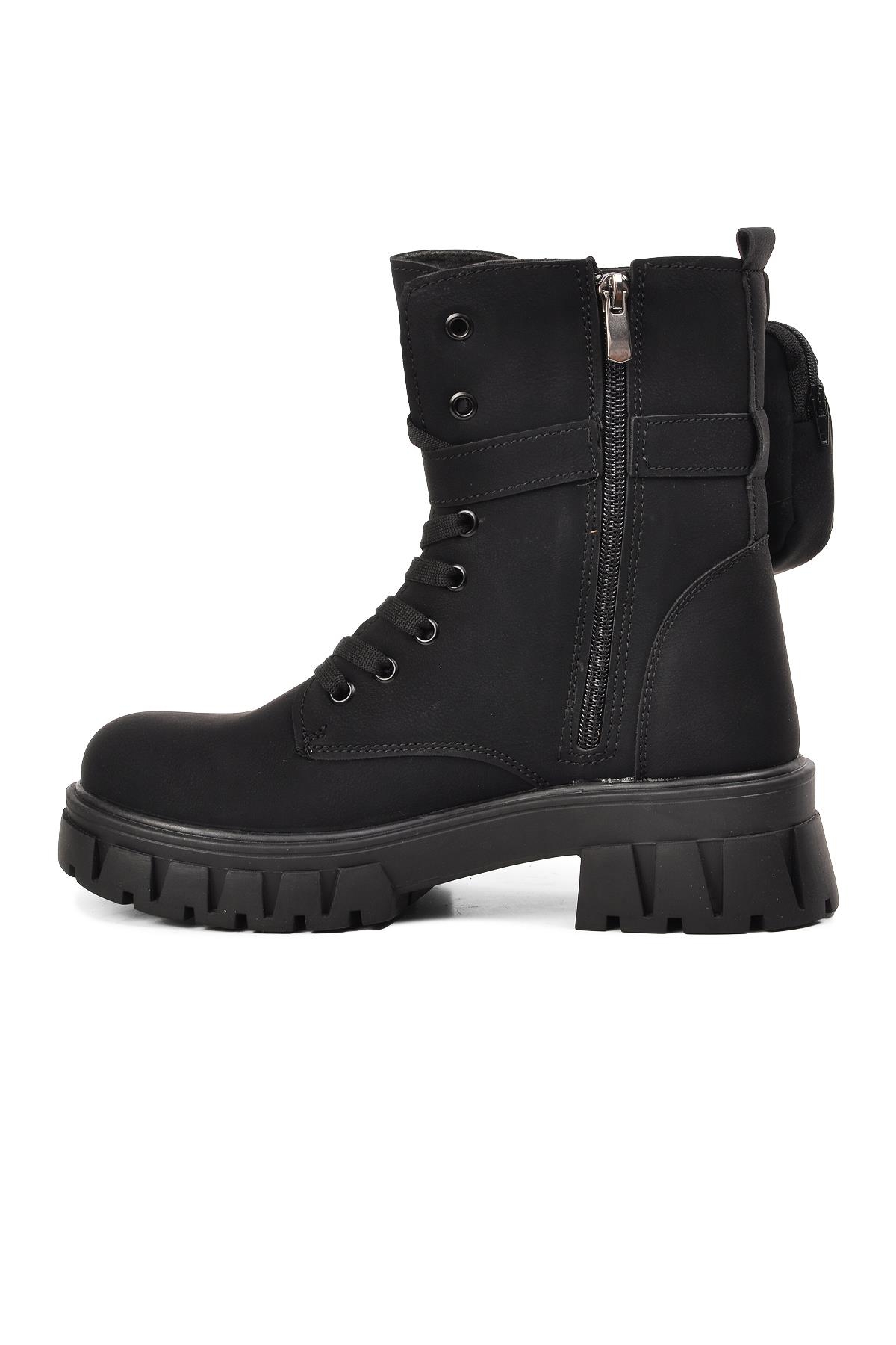 Siyah Zümrüt Kadın Bot - Görsel 3