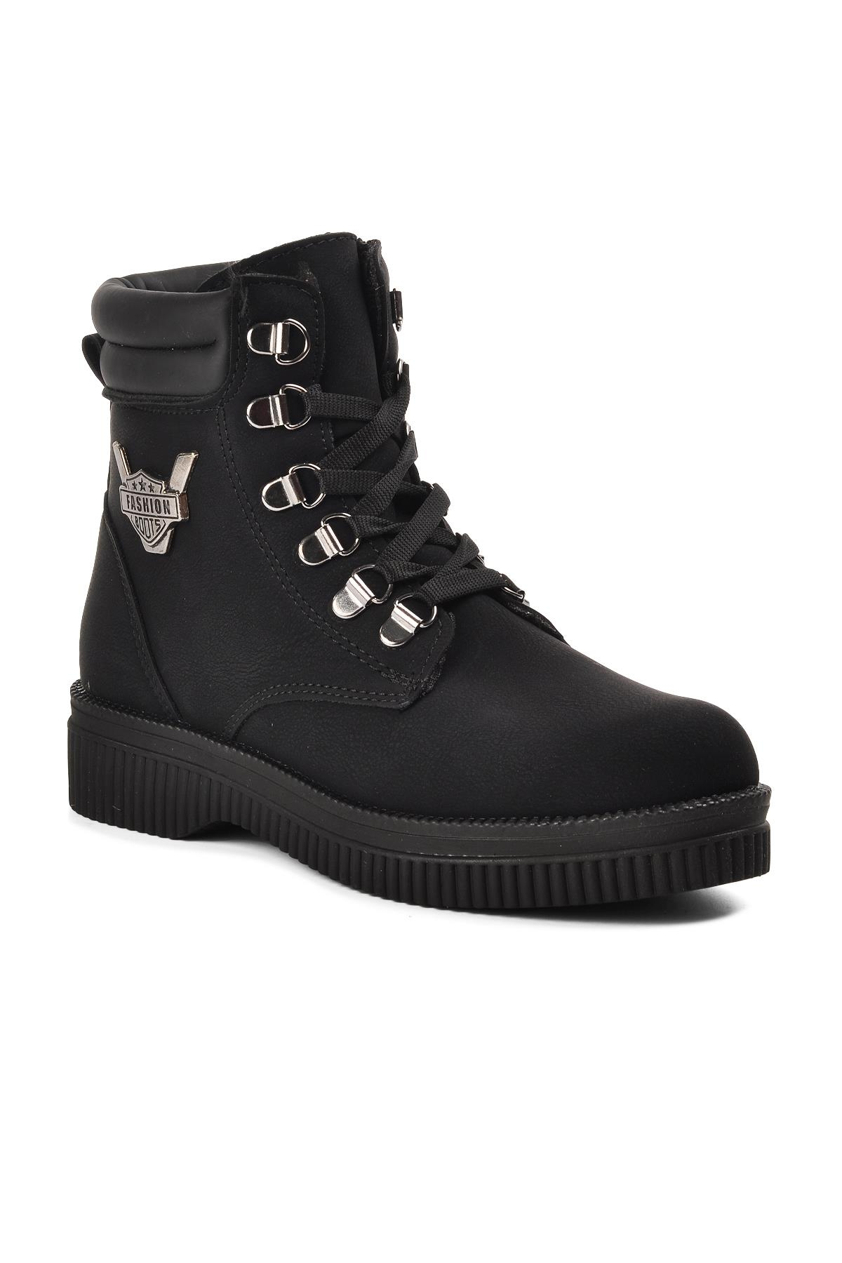 Siyah Zümrüt Kız Çocuk Bot - Görsel 4