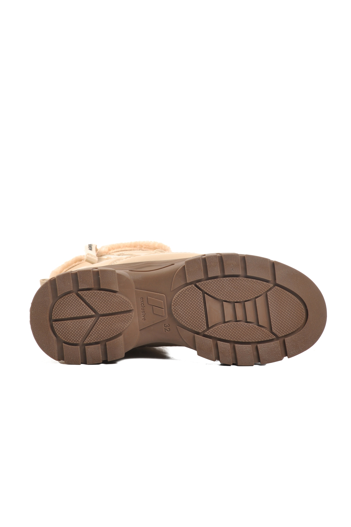 Aspor Bej Vizon İçi Kürklü Kız Çocuk Bot - Görsel 6