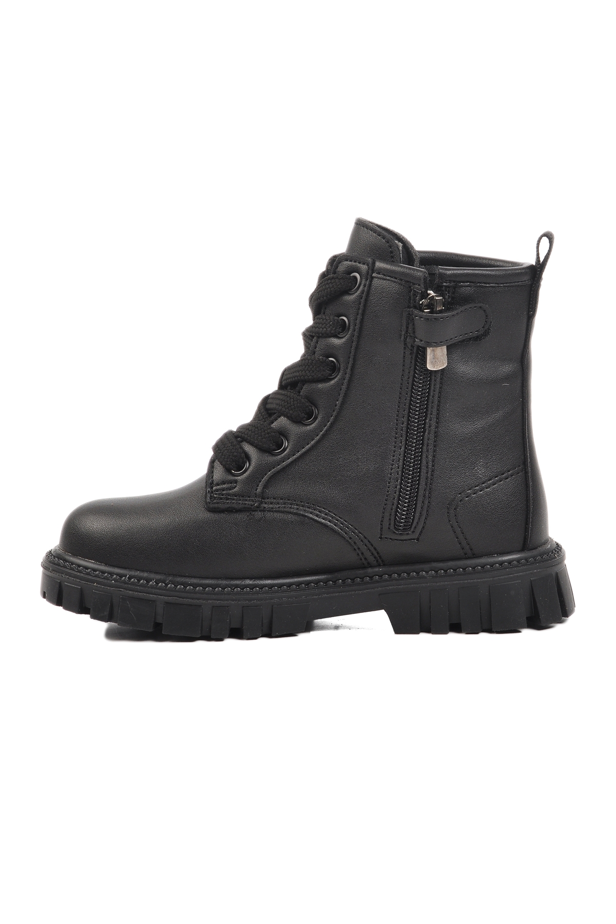 Siyah Pudra İçi Polarlı Kız Çocuk Bot - Görsel 3