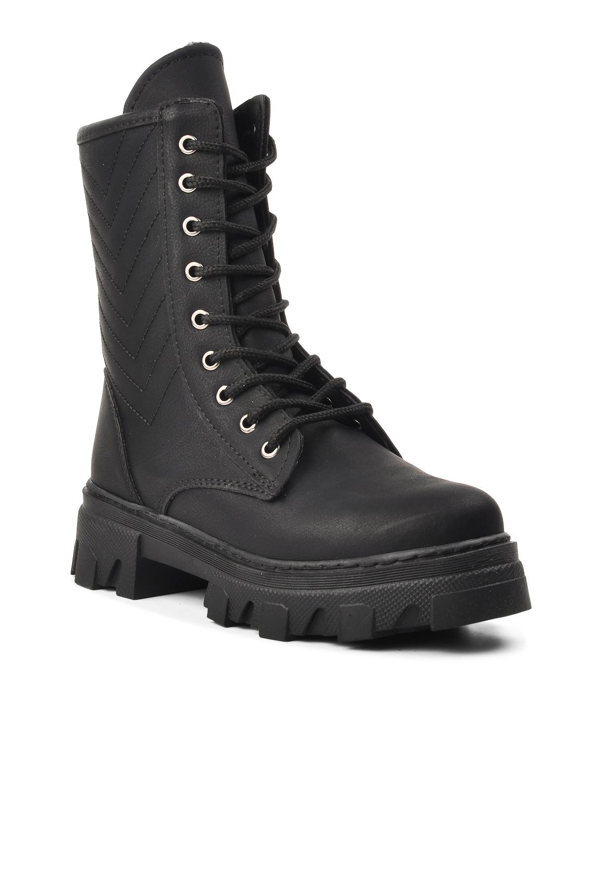 Aspor Siyah Kız Çocuk Bot - Görsel 4