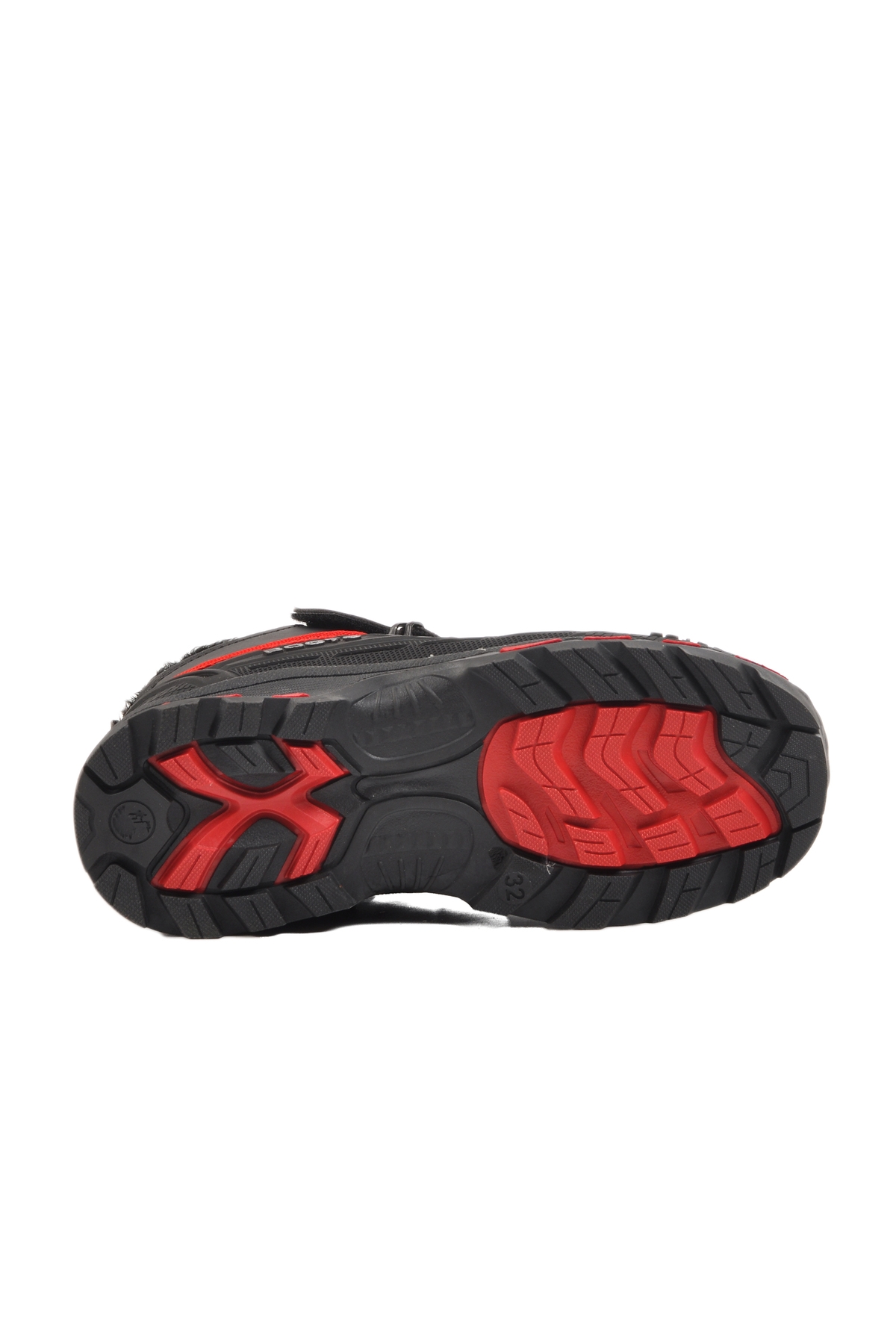 Aspor Siyah Kırmızı Unisex Cırtlı Kürklü Çocuk Bot - Görsel 6