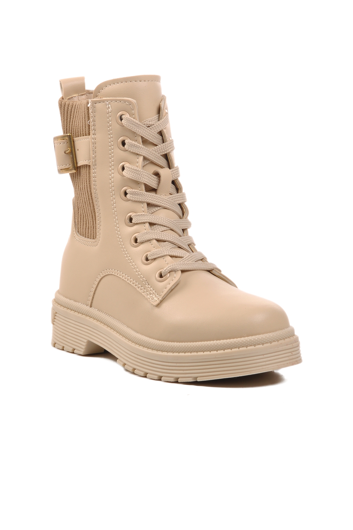 Aspor Bej İçi Polarlı Kız Çocuk Bot - Görsel 4