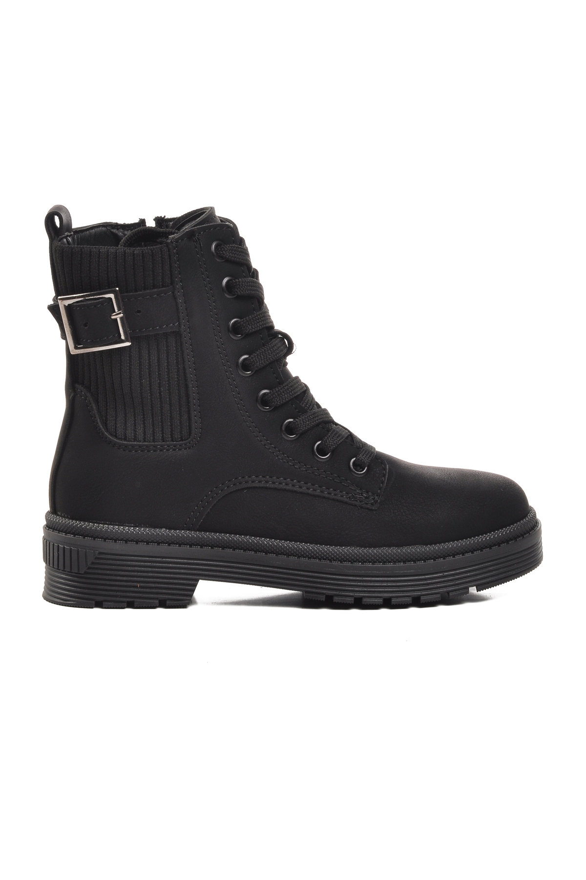 Aspor Siyah Zümrüt İçi Polarlı Kız Çocuk Bot - Görsel 2