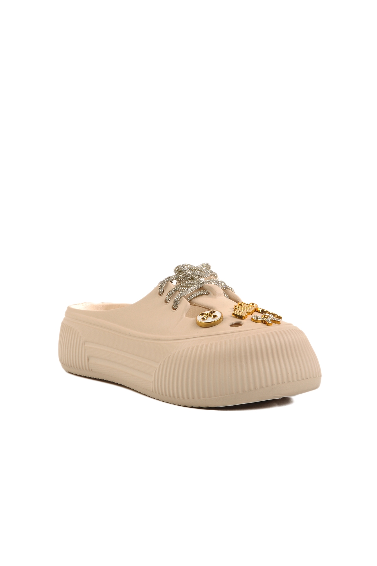 Aspor Ekru Kadın Sabo Terlik - Görsel 4