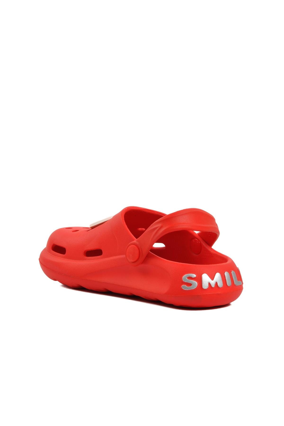 Aspor Kırmızı Sabo Unisex Çocuk Terlik - Görsel 5