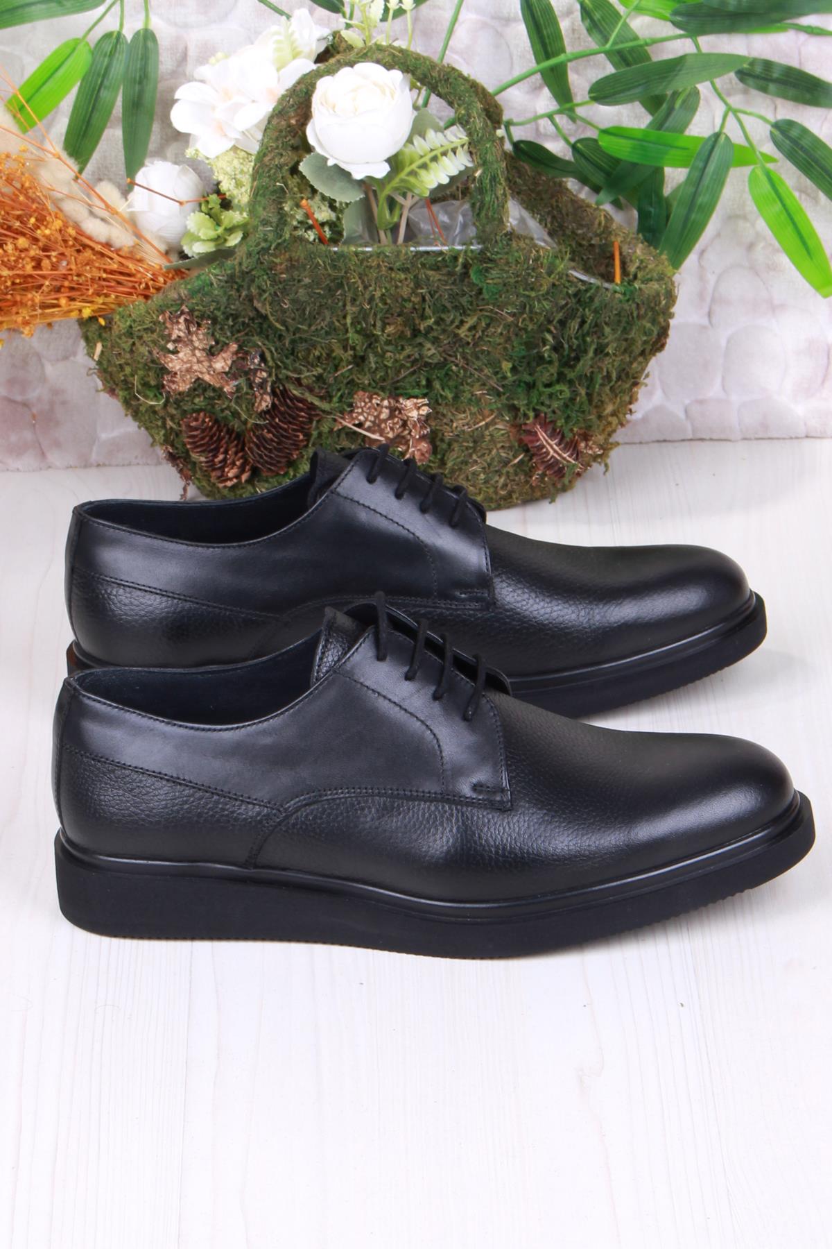 912 Rahat İç Ve Dış Hakiki Deri Erkek Ayakkabı - Görsel 3