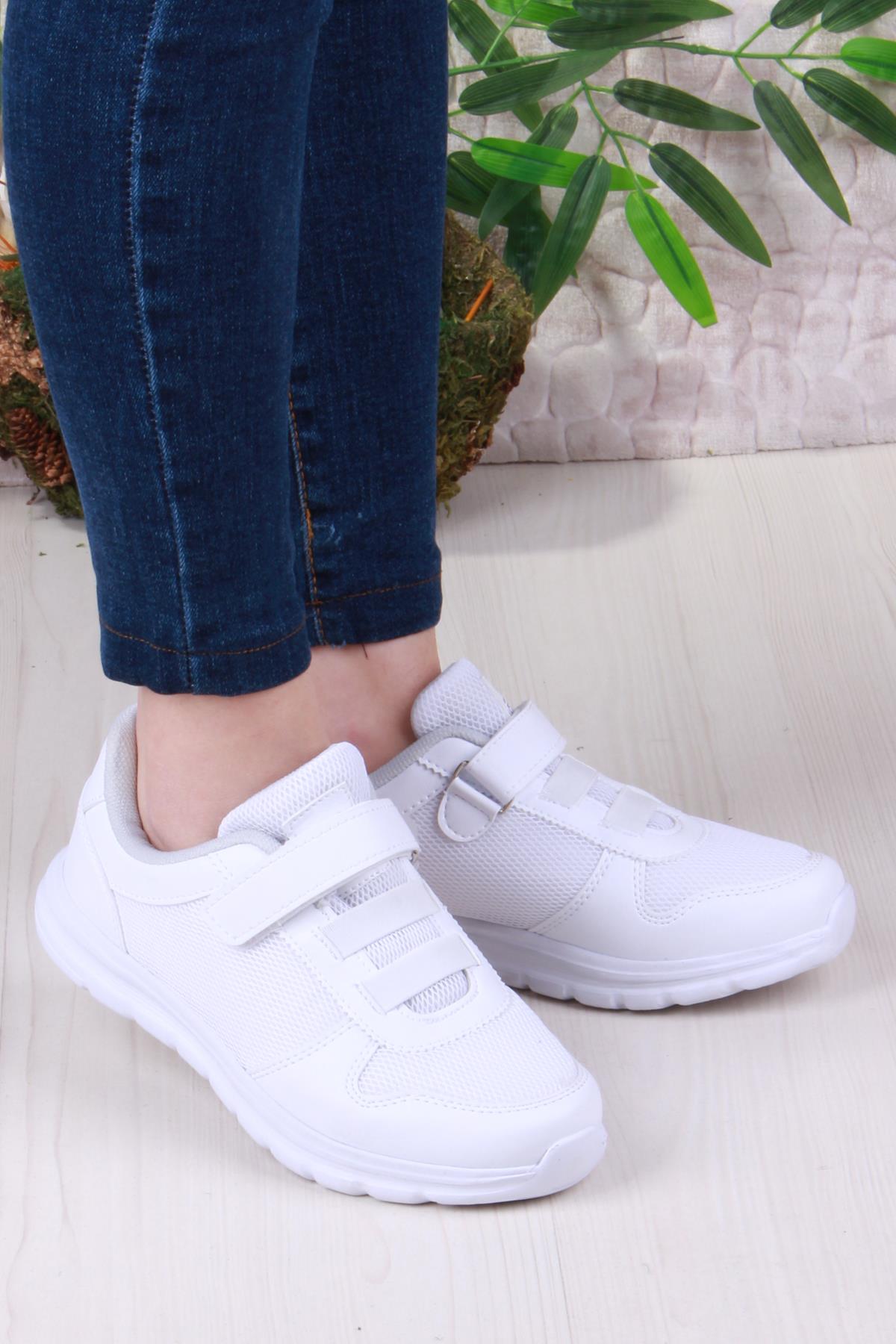 0616 Sea Anatomik Cırtlı Rahat Esnek Hafif Kadın Spor Ayakkabı - Görsel 2