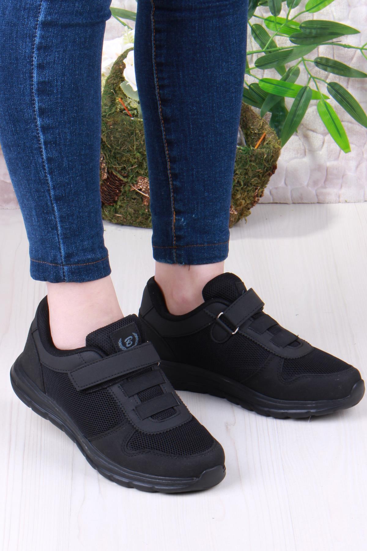 0616 Sea Anatomik Cırtlı Rahat Esnek Hafif Kadın Spor Ayakkabı - Görsel 2