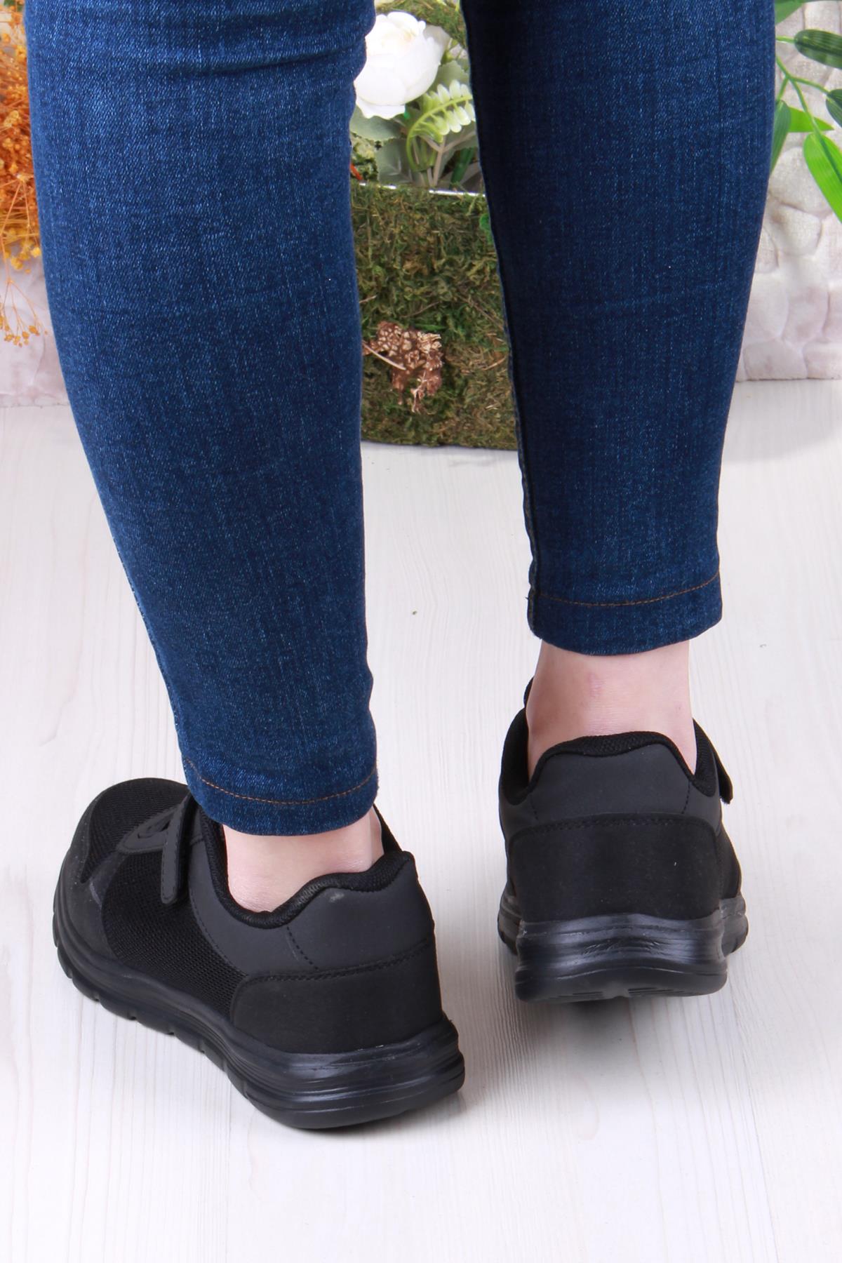 0616 Sea Anatomik Cırtlı Rahat Esnek Hafif Kadın Spor Ayakkabı - Görsel 5