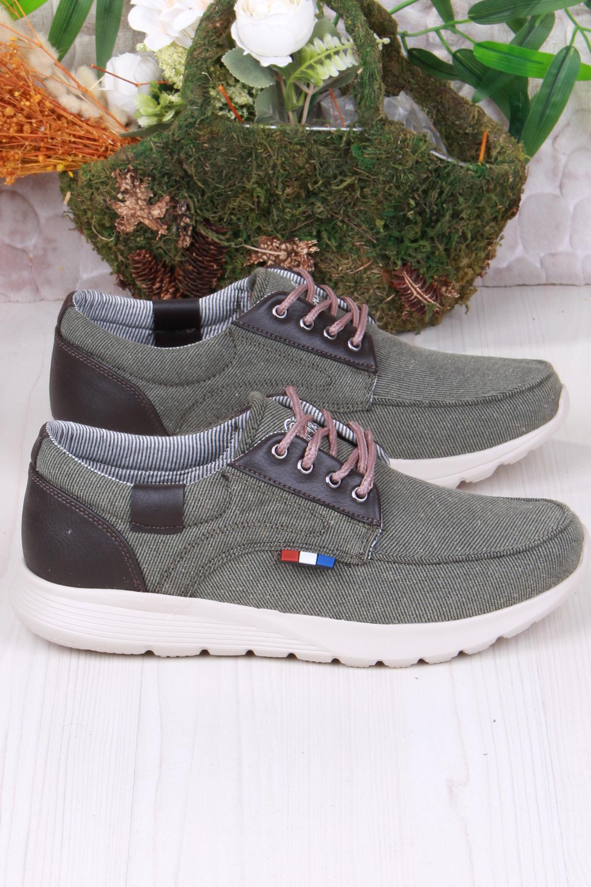 Dks 020 Hafif Rahat Keten Sneaker Erkek Ayakkabı - Görsel 3