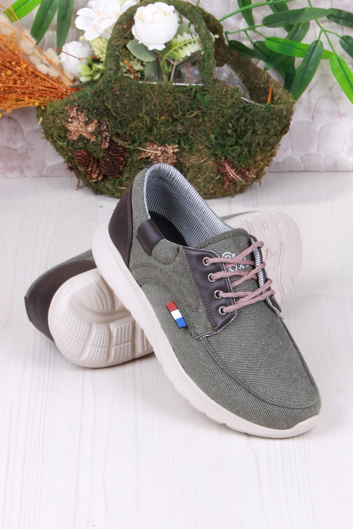 Dks 020 Hafif Rahat Keten Sneaker Erkek Ayakkabı - Görsel 5