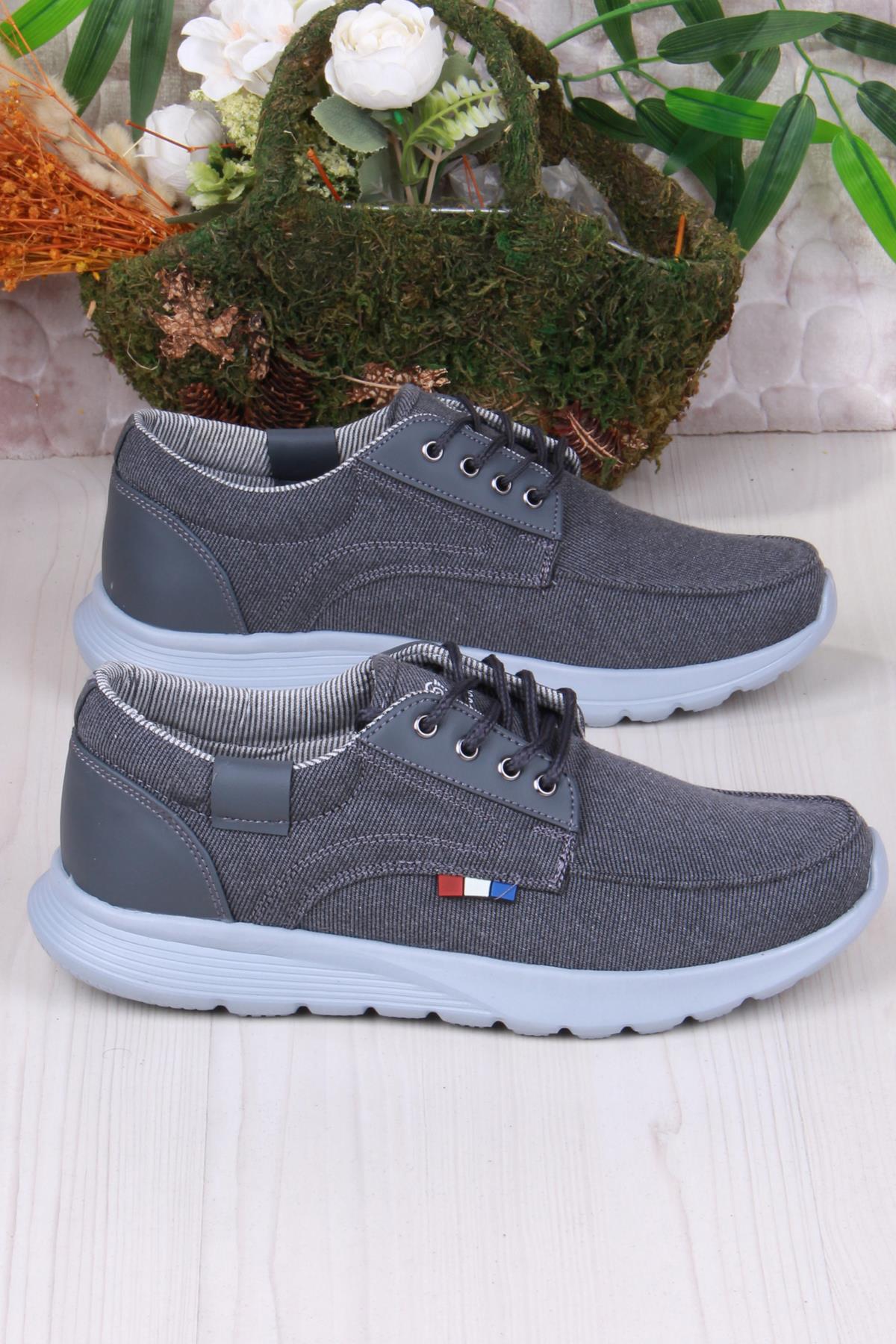 Dks 020 Hafif Rahat Keten Sneaker Erkek Ayakkabı - Görsel 3